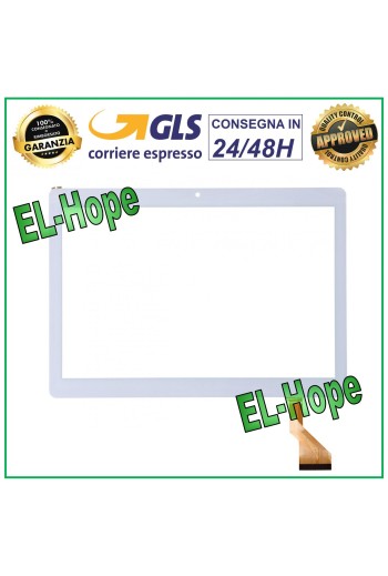 TABLETTE TACTILE EN VERRE LAMZIEN R3 CODE FLATE HN 1045-FPC-V2 BLANC BLANC