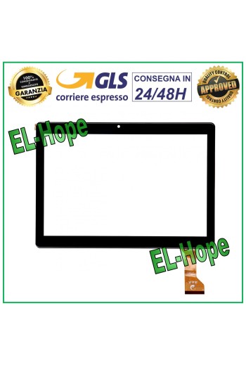 TABLETTE TACTILE EN VERRE TOSCIDO MOD X107CL FLATE CODE HZYCTP-102296 NOIR