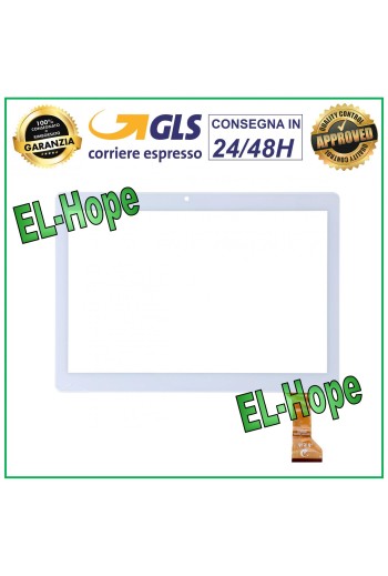 TABLETTE TACTILE EN VERRE TOSCIDO T22-EEA FLATE CODE HZYCTP-102296 BLANC