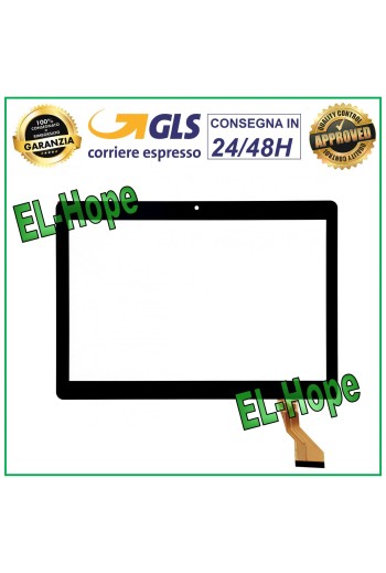 TABLETTE TACTILE EN VERRE LNMBSS GT10PG127 V2.0 CODE FLATE HN 1040-FPC-V1 NOIR