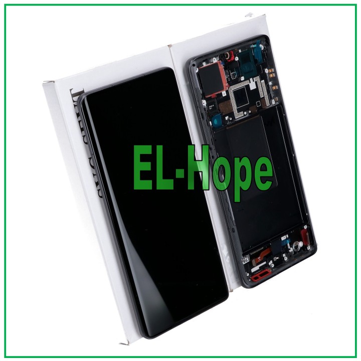 Écran LCD tactile 100 % de origine pour Xiaomi Mi 12S Pro 2022, cadre en verre noir terni