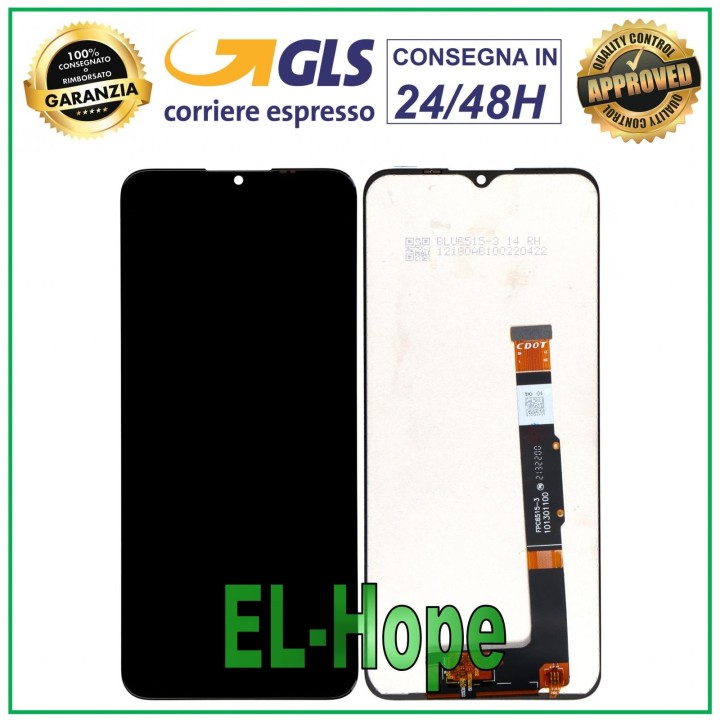 Écran LCD + e'cran tactile pour TCL 305i 5164D 5164D1, e'cran en verre noir
