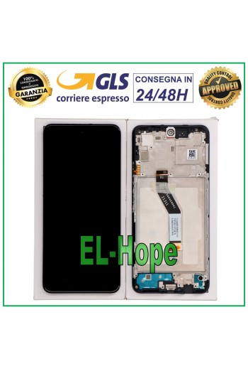 Cadre de e'cran LCD de origine pour Xiaomi Redmi Note 11T 5G 2021 21091116AI Touch Black