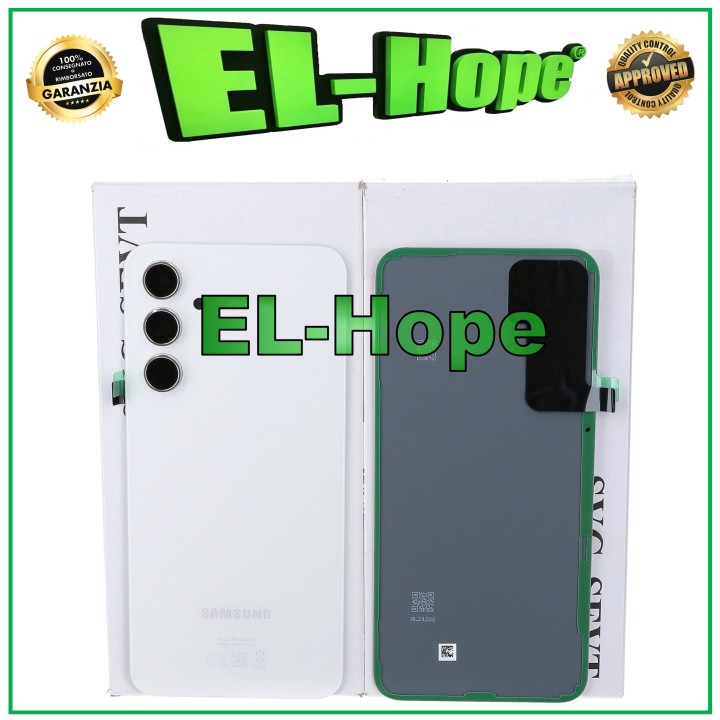 Coque arrie're en verre blanc pour Samsung Galaxy A54 5G SM-A546B