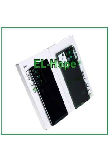 Coque arrie're noire de origine pour Samsung Galaxy Z Fold 2 5G SM-F916B
