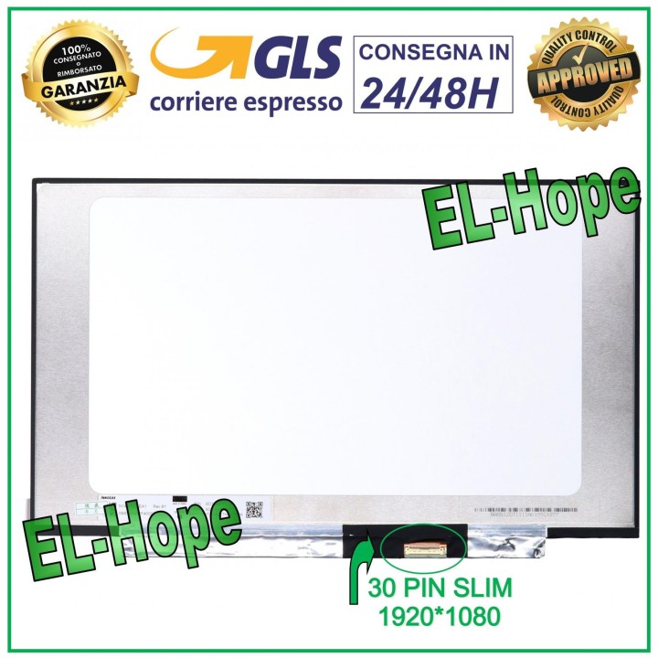 ÉCRAN TV140FHM-NH1 ORDINATEUR PORTABLE LCD 14 30 BROCHES SLIM 1920*1080 FHD ÉCRAN LED