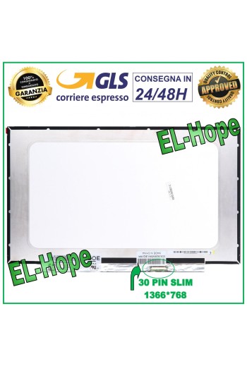 Écran LCD LED HD 1366 x 768 pour ordinateur portable YOGA530-14, 30 broches, fin, 14
