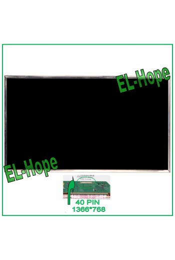Écran LCD B156XW02 V.1 pour ordinateur portable 15,6 pouces, 40 broches, fin, 1366 x 768, e'cran LED HD