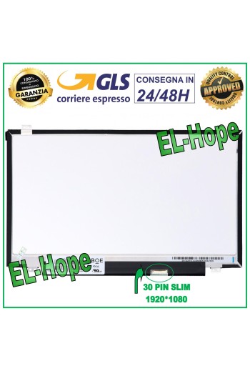 Écran LCD N140HCE-EAA pour ordinateur portable 14 30 broches, e'cran LED FHD 1920 x 1080