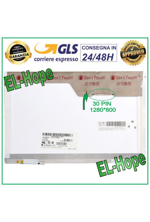 ÉCRAN B133EW01 V.4 ÉCRAN LCD POUR ORDINATEUR PORTABLE 13,3 30 BROCHES 1280*800 CCFL
