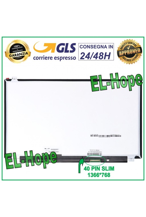 Écran LCD pour ordinateur portable ASUS F502C 15,6 pouces, 40 broches, fin, 1366 x 768, HD LED