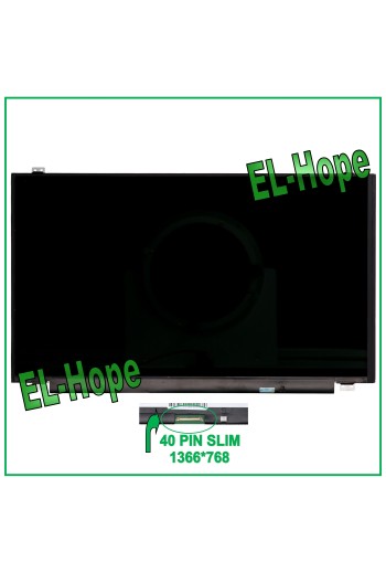 Écran LCD B156XW04 V.5 pour ordinateur portable 15,6 pouces, 40 broches, e'cran LED HD fin 1366 x 768