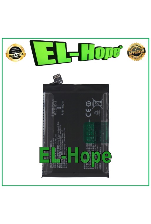 Batterie BLP849 2ICP6/32/85 OPPO REALME GT NEO RMX3031 2250mAh PARI ORIGINALE