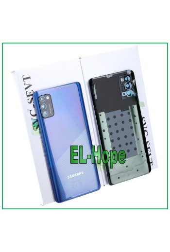 Coque arrie're en verre bleu pour Samsung Galaxy A41 SM-A415