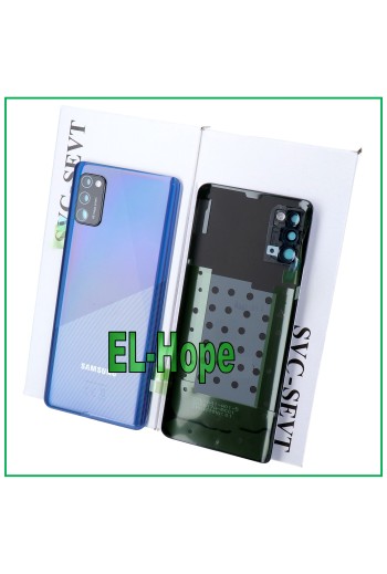 Coque arrie're en verre bleu pour Samsung Galaxy A41 SM-A415