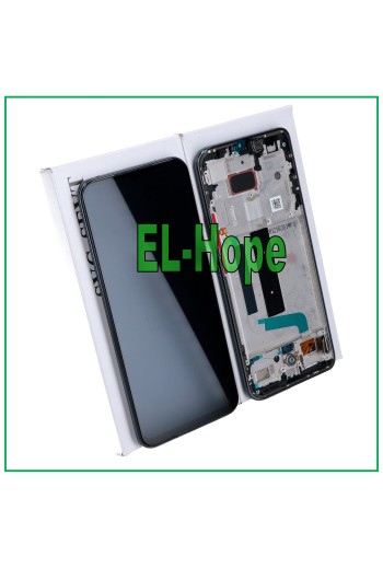 Écran LCD + e'cran tactile de origine Xiaomi Mi 10 Lite 5G M2002J9S, cadre noir