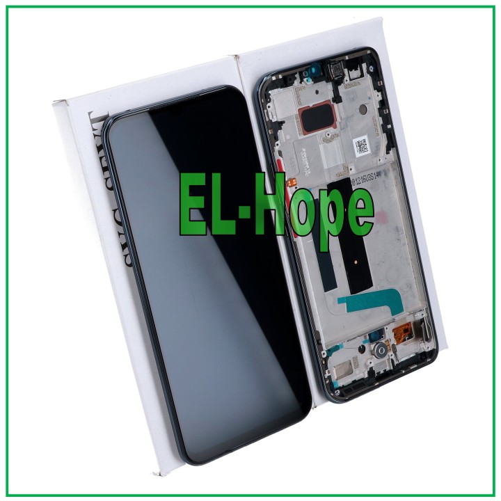 Écran LCD + e'cran tactile de origine Xiaomi Mi 10 Lite 5G M2002J9S, cadre noir