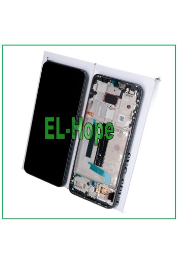 Écran LCD + e'cran tactile de origine Xiaomi Mi 10 Lite 5G M2002J9S, cadre noir