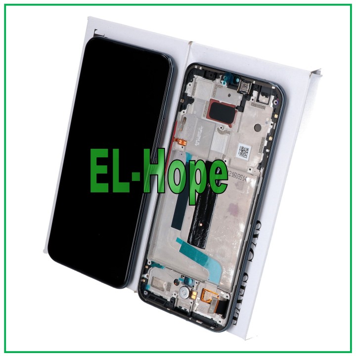Écran LCD + e'cran tactile de origine Xiaomi Mi 10 Lite 5G M2002J9S, cadre noir