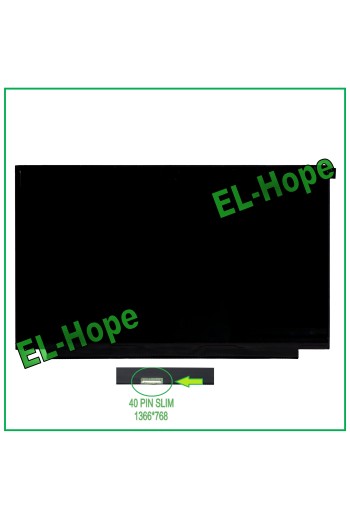 Écran LCD NT156WHM-T02 pour ordinateur portable 15,6 pouces, 40 broches, fin, 1366 x 768, HD LED