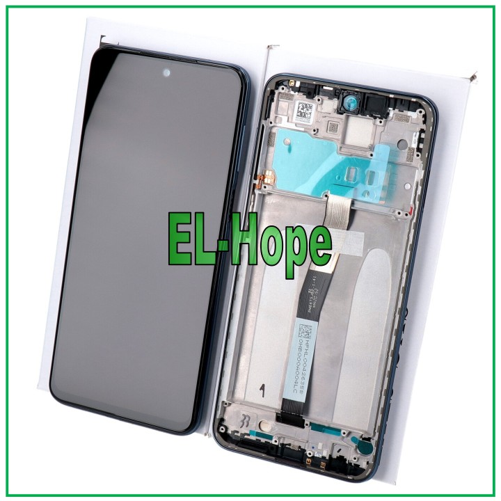 Écran tactile de origine + cadre Xiaomi Redmi Note 10 Lite, e'cran noir