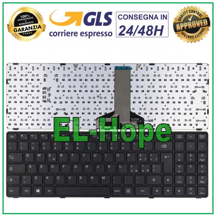 Clavier italien pour ordinateur portable Lenovo IdeaPad 100-15 Series 100-15IB 15IBD 15IBG