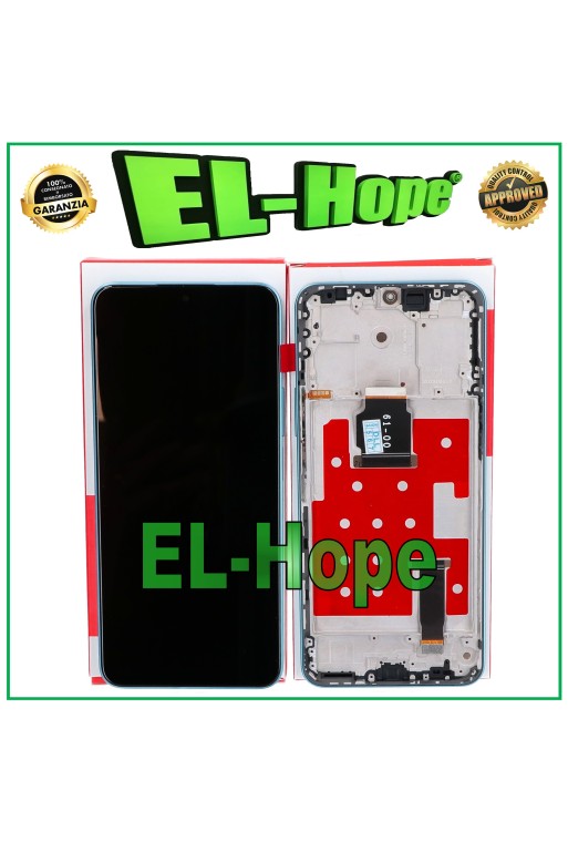 Écran LCD tactile CRT-NX1 de origine pour Honor 90 Lite, cadre e'gal, bleu