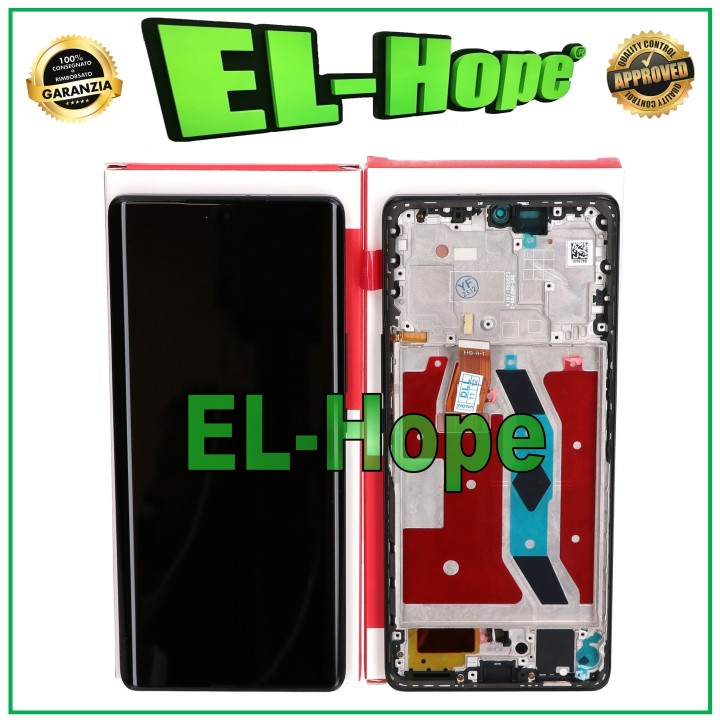 Cadre de affichage + e'cran tactile Pari Original Service Honor X9A 5G RMO-NX1 Noir