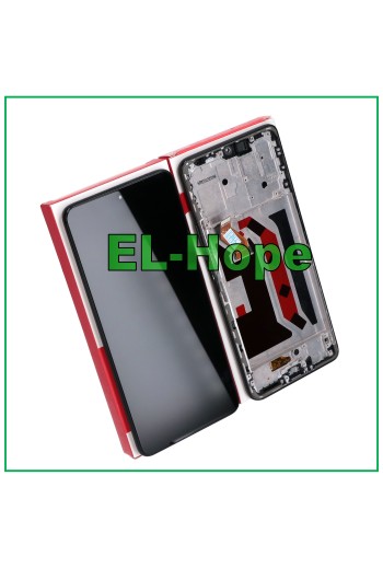ÉCRAN LCD TACTILE + CADRE ORIGINAL PARI SERVICE HONOR X9 5G ANY-NX1 VERRE NOIR