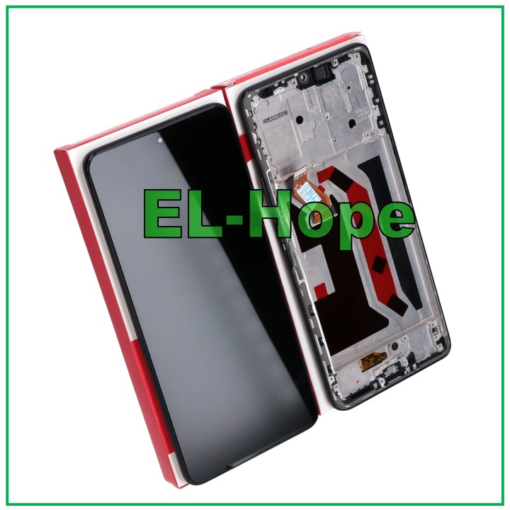 ÉCRAN LCD TACTILE + CADRE ORIGINAL PARI SERVICE HONOR X9 5G ANY-NX1 VERRE NOIR