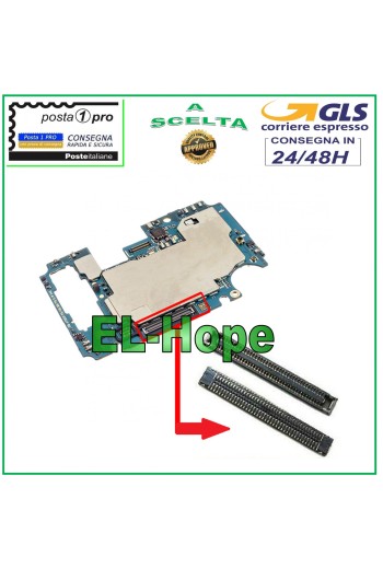 Connecteur de e'cran LCD FPC Contact Carte me're Samsung Galaxy A70 SM-A705 F