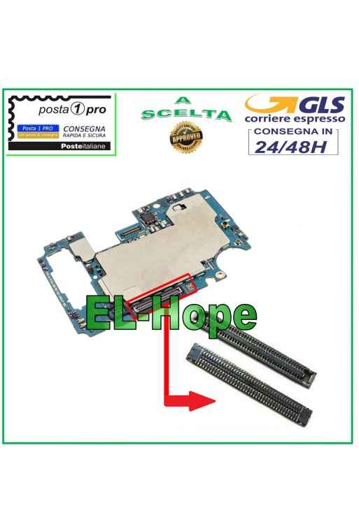 Connecteur de e'cran LCD FPC Contact Carte me're Samsung Galaxy A71 SM-A715 F
