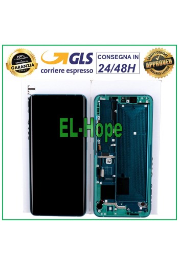 Écran LCD tactile de origine pour Xiaomi Mi CC9 Pro M1910F4E, vert