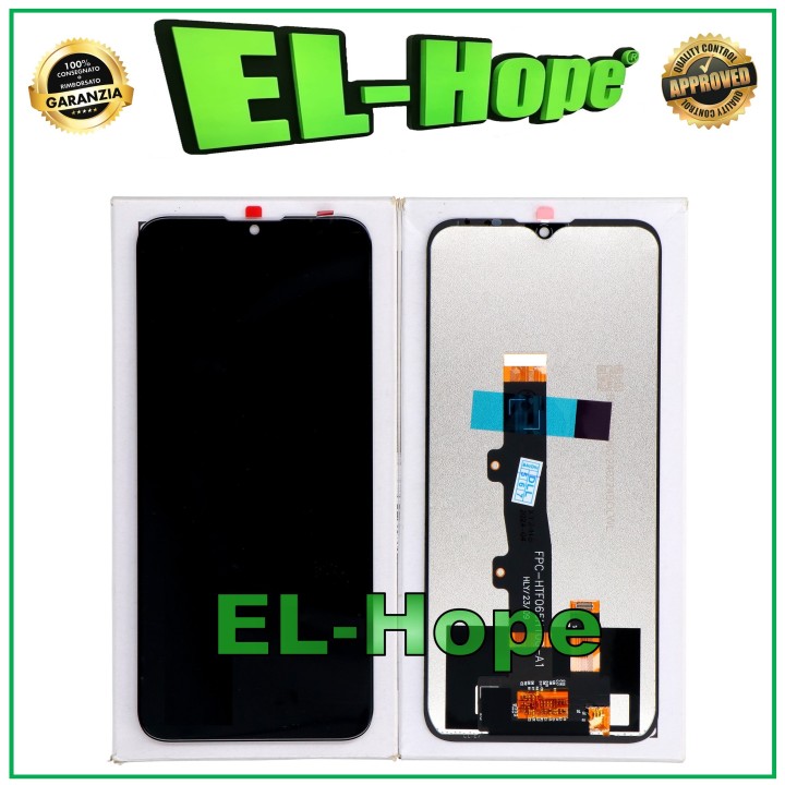Écran LCD + e'cran tactile e'quivalent a' le original Motorola E7 Power XT2097 Noir