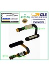 Bouton de accueil plat avec capteur de empreintes digitales pour Huawei P20 EML-L09C Noir