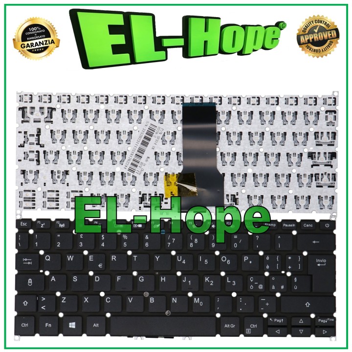 Clavier italien pour ordinateur portable ACER Swift 3 SF314-41 SF314-54 SF314-54G SF314-55