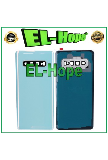 Coque arrie're blanche pour Samsung Galaxy S10+ Plus SM-G975F