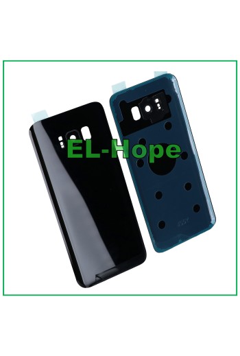 COUVERCLE DE BATTERIE POUR SAMSUNG GALAXY S8+ PLUS SM-G955 ARRIÈRE NOIR
