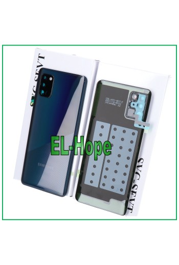 Coque arrie're de origine noire pour Samsung Galaxy A31 SM-A315