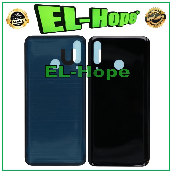 Cache batterie pour Huawei P30 Lite Mar-LX1M LX1A LX2J Noir