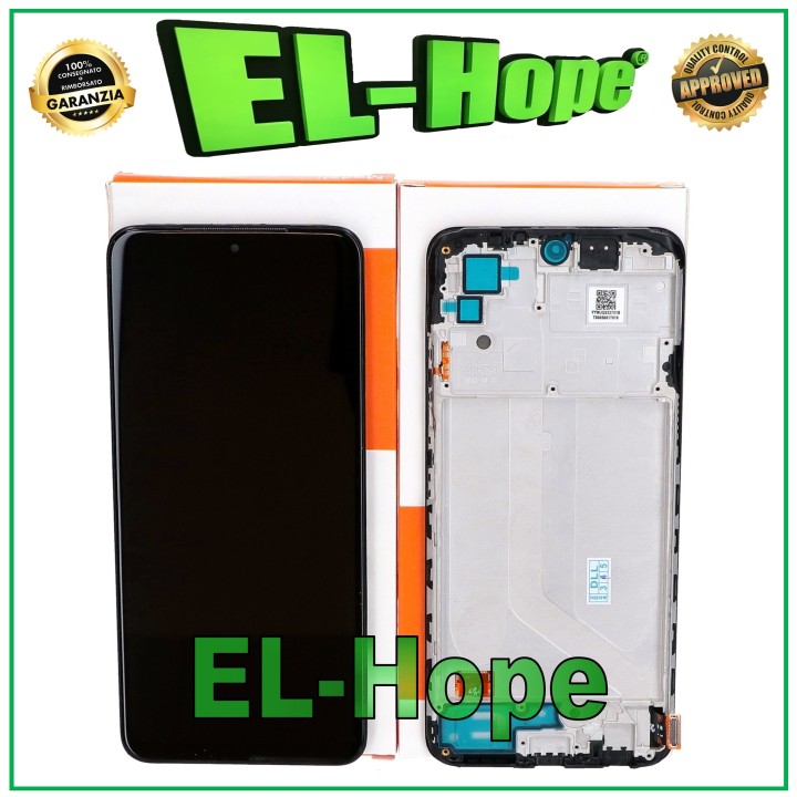 Cadre de e'cran tactile identique a' celui de origine pour Xiaomi Redmi Note 10S 4G M2101K7BNY