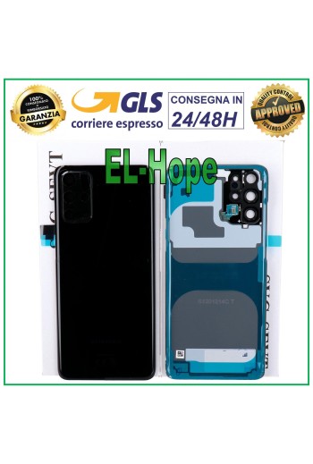 Cache batterie arrie're noir de origine pour Samsung Galaxy S20 Plus SM-G986