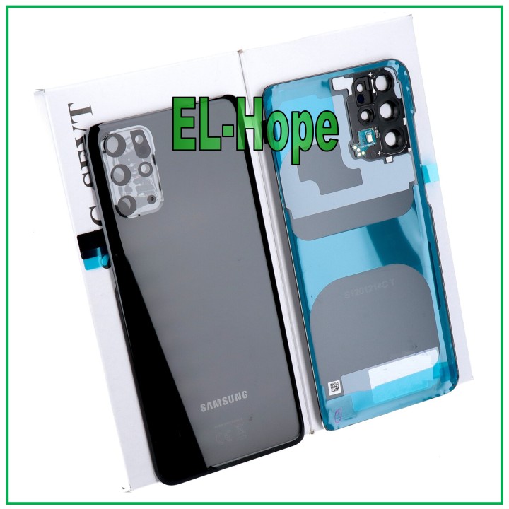 Coque arrie're en verre noir pour Samsung Galaxy S20 Plus SM-G986