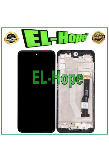 Écran LCD + châssis pour e'cran tactile TCL 20S T7730 assemble', verre noir