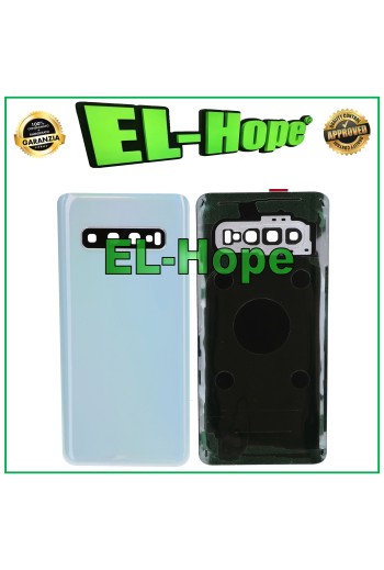 Coque batterie pour Samsung Galaxy S10 SM-G973F, coque arrie're blanche