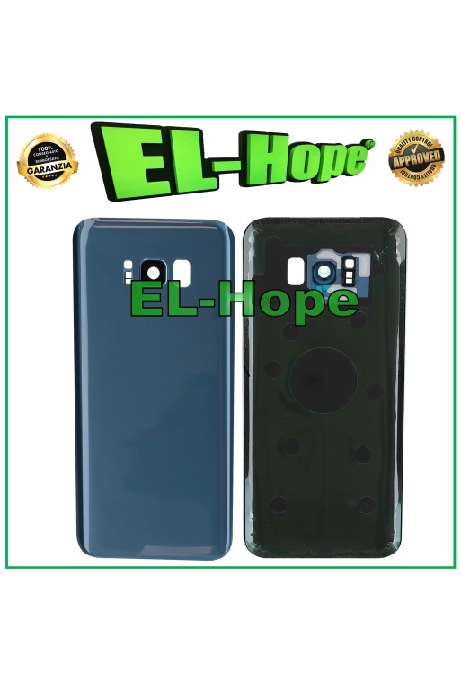 COUVERCLE DE BATTERIE POUR SAMSUNG GALAXY S8+ PLUS SM-G955 ARRIÈRE BLEU
