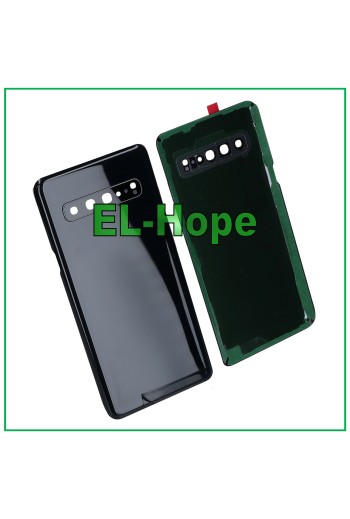 Cache batterie pour Samsung Galaxy S10 5G SM-G977F, coque arrie're noire