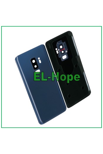 COUVERCLE DE BATTERIE POUR SAMSUNG GALAXY S9+ PLUS SM-G965 ARRIÈRE BLEU