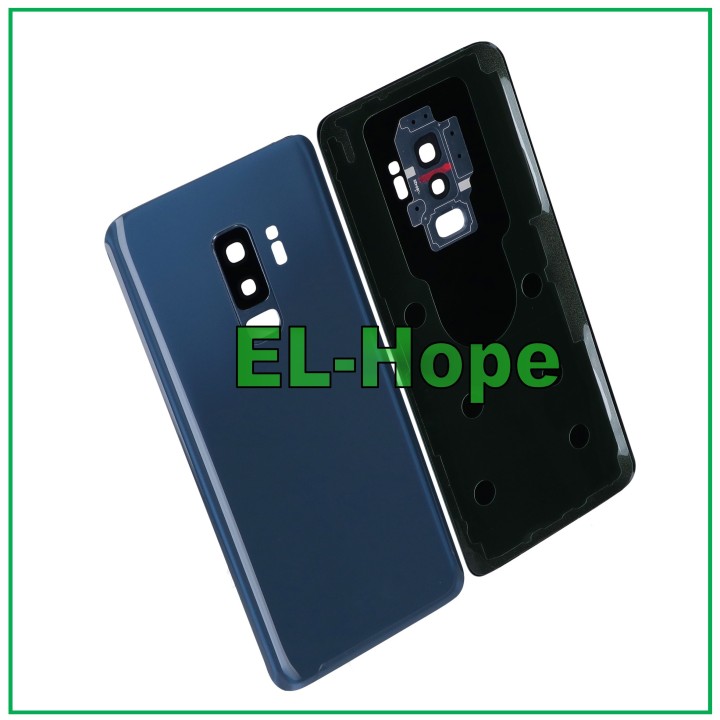 COUVERCLE DE BATTERIE POUR SAMSUNG GALAXY S9+ PLUS SM-G965 ARRIÈRE BLEU