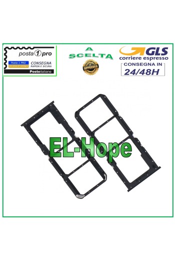 Compartiment pour carte SIM Nano SIM Micro SD Oppo Realme C2 RMX1941 RMX1945 Noir